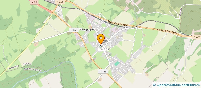 localisation de l'entreprise MONSIEUR RENE BAVEREL à FALLERANS