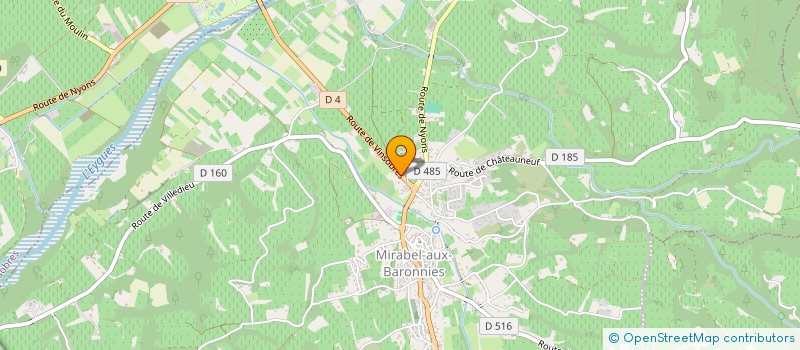 localisation de l'entreprise MONSIEUR RENE BAYLE à MIRABEL-AUX-BARONNIES
