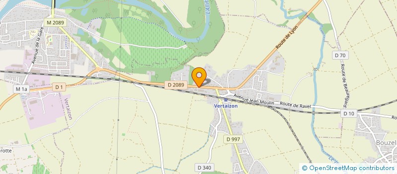 localisation de l'entreprise MONSIEUR RENE BELLEDENT  VERTAIZON