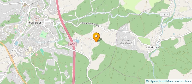 localisation de l'entreprise MONSIEUR RENE BELTRAMO  FUVEAU