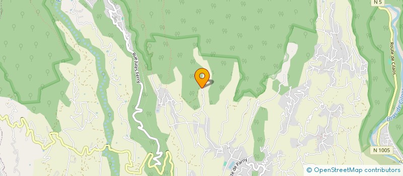 localisation de l'entreprise MONSIEUR RENE BENARD  SAINT-LOUIS