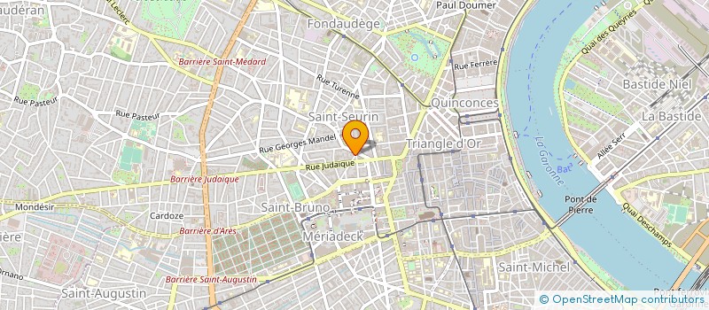 localisation de l'entreprise MONSIEUR RENE BENEZECH à BORDEAUX