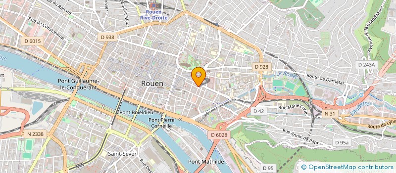 localisation de l'entreprise MONSIEUR RENE BERARD à ROUEN