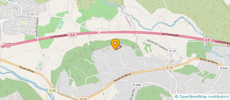 localisation de l'entreprise MONSIEUR RENE BERGNIARD  VENTABREN