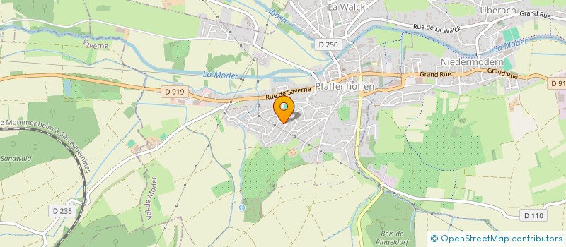 localisation de l'entreprise MONSIEUR RENE BERLOCHER  VAL-DE-MODER