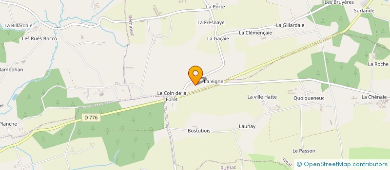 localisation de l'entreprise MONSIEUR RENE BERNARD à REMINIAC