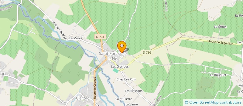 localisation de l'entreprise MONSIEUR RENE BERNARDIN à SAINT-FORT-SUR-LE-NE