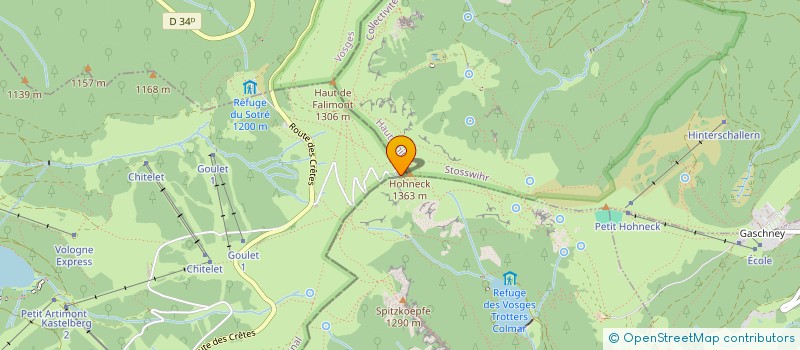 localisation de l'entreprise MONSIEUR RENE BERNEZ  LA BRESSE