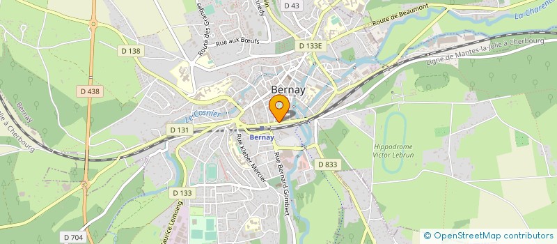 localisation de l'entreprise MONSIEUR RENE BESNUS à BERNAY