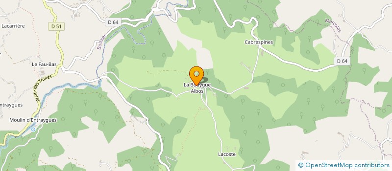 localisation de l'entreprise MONSIEUR RENE BIGAND à LEYNHAC
