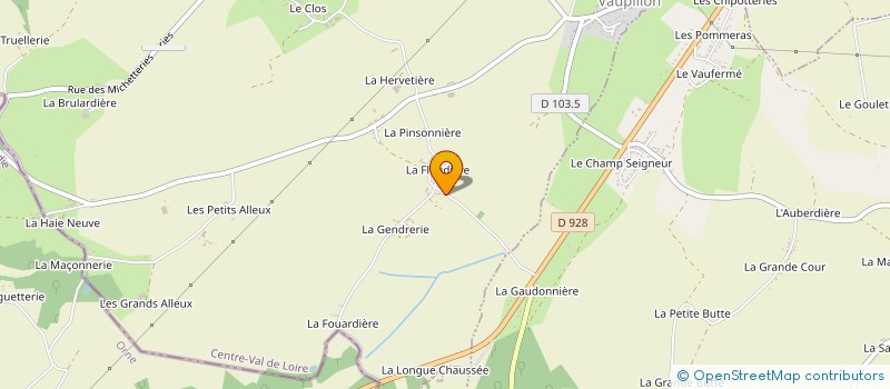 localisation de l'entreprise MONSIEUR RENE BIGEAULT à LE THIEULIN