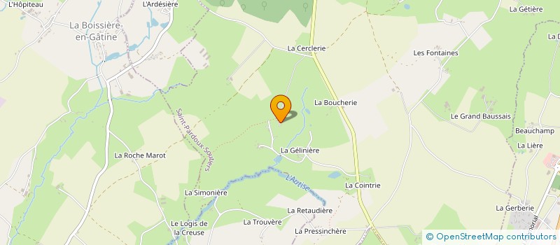 localisation de l'entreprise MONSIEUR RENE BILLEAU à VOUHE