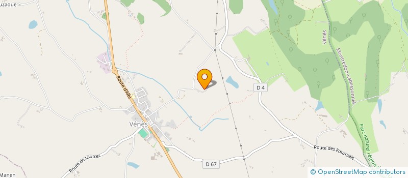 localisation de l'entreprise MONSIEUR RENE BIRBES  MONTDRAGON