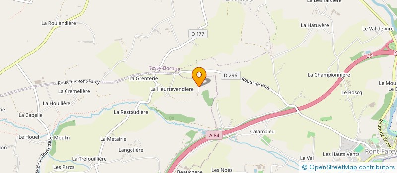 localisation de l'entreprise MONSIEUR RENE BISSON  GOUVETS