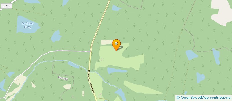 localisation de l'entreprise MONSIEUR RENE BLANCHET  NEUVY-SUR-BARANGEON