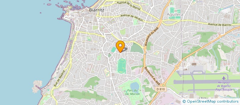 localisation de l'entreprise MONSIEUR RENE BLANCO à BIARRITZ
