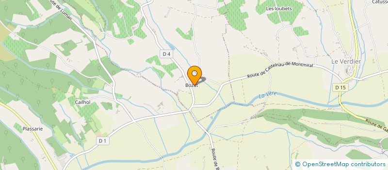 localisation de l'entreprise MONSIEUR RENE BOEGLIN  SAINTE-CECILE-DU-CAYROU