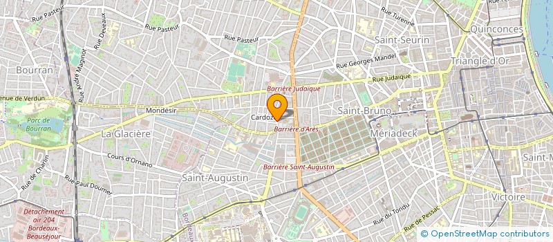 localisation de l'entreprise MONSIEUR RENE BOELENS à BORDEAUX