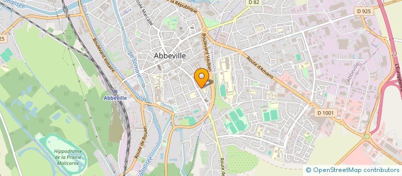 localisation de l'entreprise MONSIEUR RENE BOGOSLOVSKI  ABBEVILLE