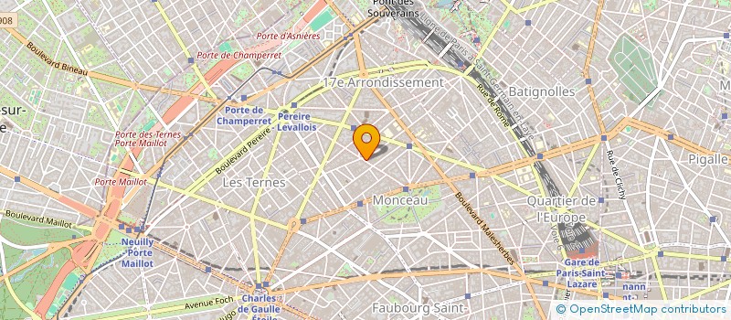 localisation de l'entreprise MONSIEUR RENE BOISSEAU à PARIS