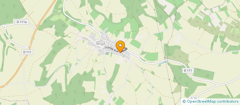 localisation de l'entreprise MONSIEUR RENE BON  MIGE