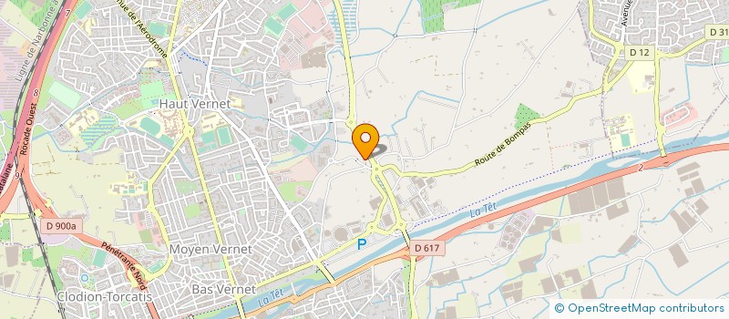 localisation de l'entreprise MONSIEUR RENE BONET  PERPIGNAN