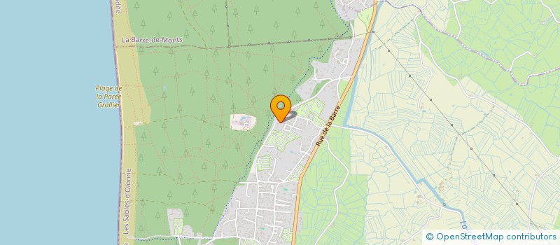 localisation de l'entreprise MONSIEUR RENE BONNAMY  NOTRE-DAME-DE-MONTS