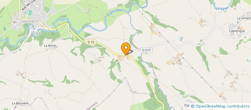 localisation de l'entreprise MONSIEUR RENE BONNEFOUS  SALMIECH