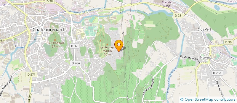 localisation de l'entreprise MONSIEUR RENE BONNEFOY  CHATEAURENARD