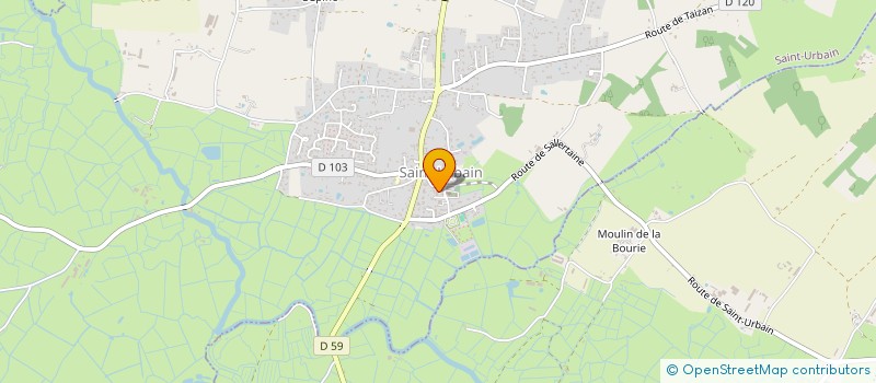 localisation de l'entreprise MONSIEUR RENE BONNIN  BEAUVOIR-SUR-MER