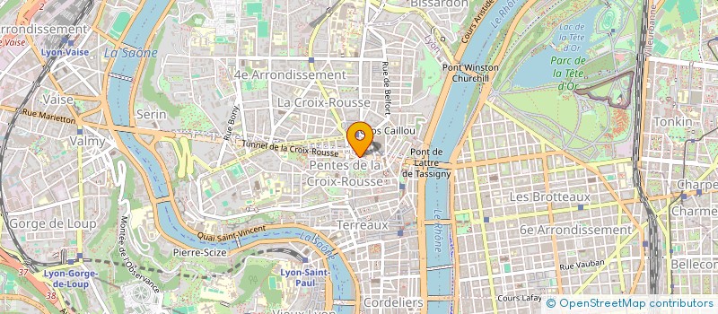 localisation de l'entreprise MONSIEUR RENE BOUCHET à LYON