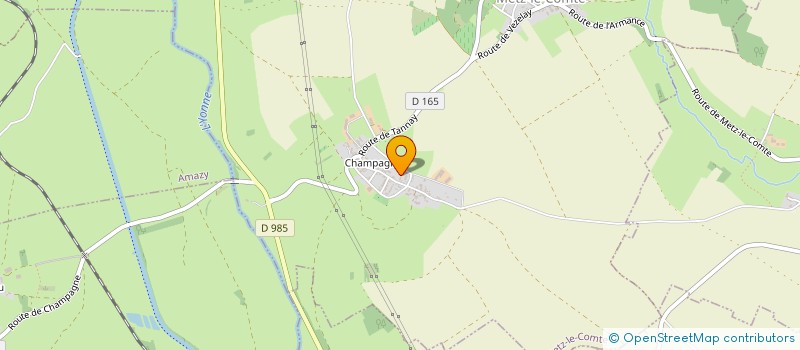 localisation de l'entreprise MONSIEUR RENE BOURBONNAIS à METZ-LE-COMTE
