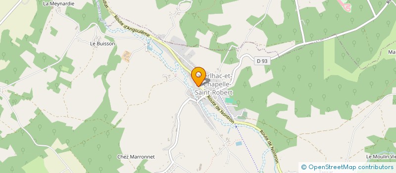 localisation de l'entreprise MONSIEUR RENE BOUTHINON  TEYJAT