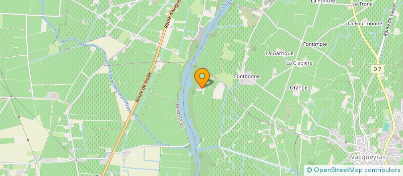 localisation de l'entreprise MONSIEUR RENE BOUVIER  SARRIANS