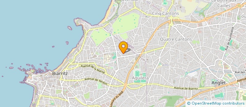 localisation de l'entreprise MONSIEUR RENE BOYER à BIARRITZ