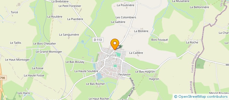 localisation de l'entreprise MONSIEUR RENE BRAULT à LUITRE-DOMPIERRE