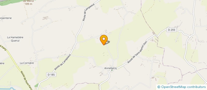 localisation de l'entreprise MONSIEUR RENE BRIARD  TESSY-BOCAGE