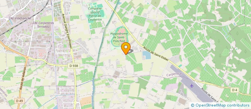 localisation de l'entreprise MONSIEUR RENE BRUCHON  CARPENTRAS