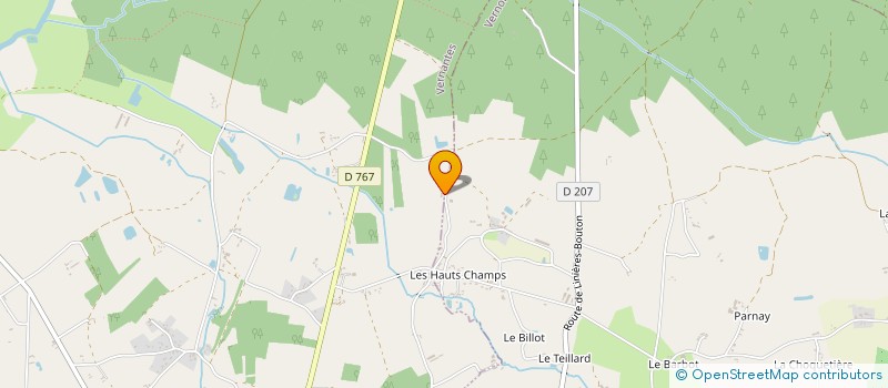 localisation de l'entreprise MONSIEUR RENE BRULE  NOYANT-VILLAGES