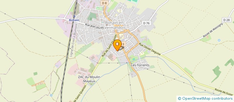 localisation de l'entreprise MONSIEUR RENE BUGNICOURT à SEBONCOURT
