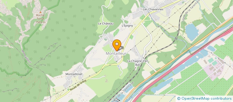 localisation de l'entreprise MONSIEUR RENE BURGAT à VERRENS-ARVEY