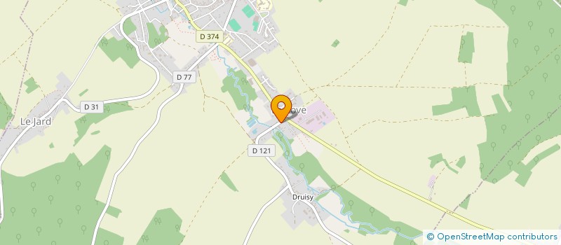 localisation de l'entreprise MONSIEUR RENE BURIDANT  AIX-VILLEMAUR-PALIS