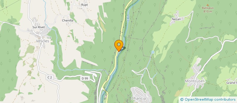 localisation de l'entreprise MONSIEUR RENE BUSI  ARINTHOD