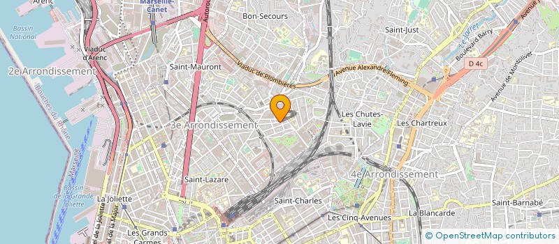 localisation de l'entreprise MONSIEUR RENE CAGNOLI à MARSEILLE
