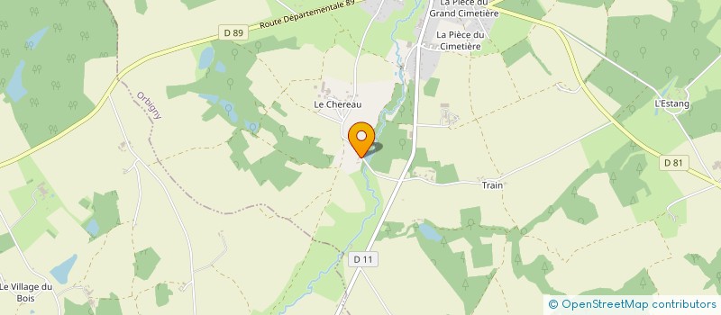 localisation de l'entreprise MONSIEUR RENE CAHN à ORBIGNY