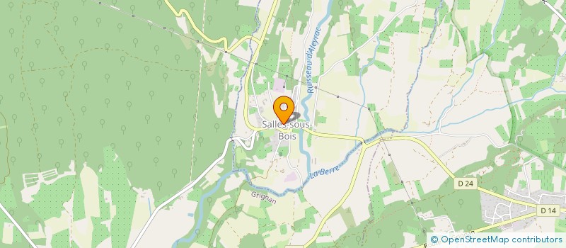 localisation de l'entreprise MONSIEUR RENE CAILLET  TAULIGNAN