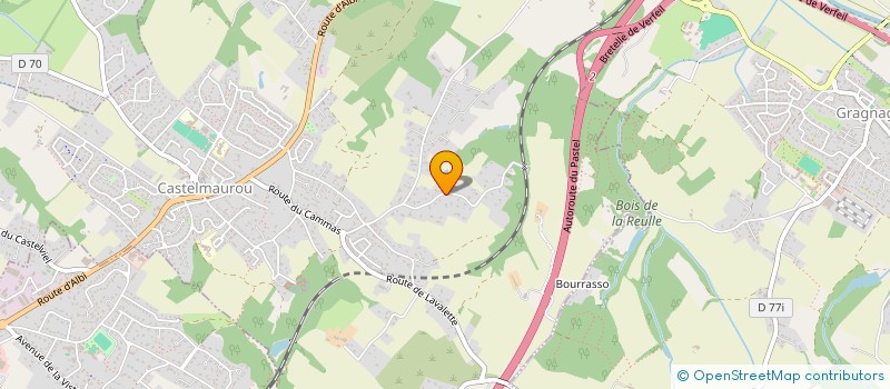 localisation de l'entreprise MONSIEUR RENE CAL  CASTELMAUROU