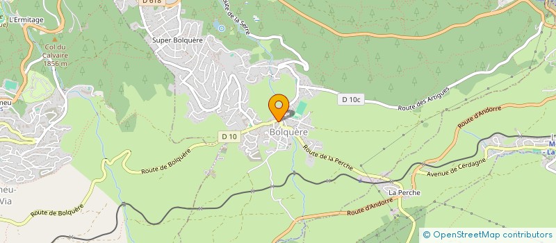 localisation de l'entreprise MONSIEUR RENE CAMI  LES ANGLES