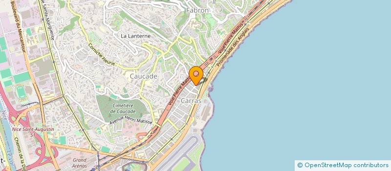 localisation de l'entreprise MONSIEUR RENE CANCELLIERI à NICE