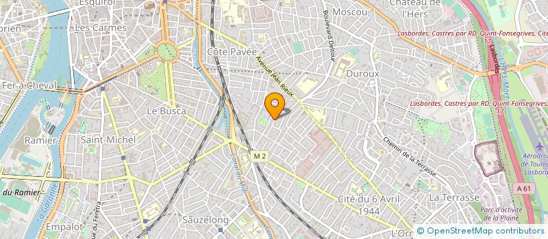 localisation de l'entreprise MONSIEUR RENE CAPONE à TOULOUSE